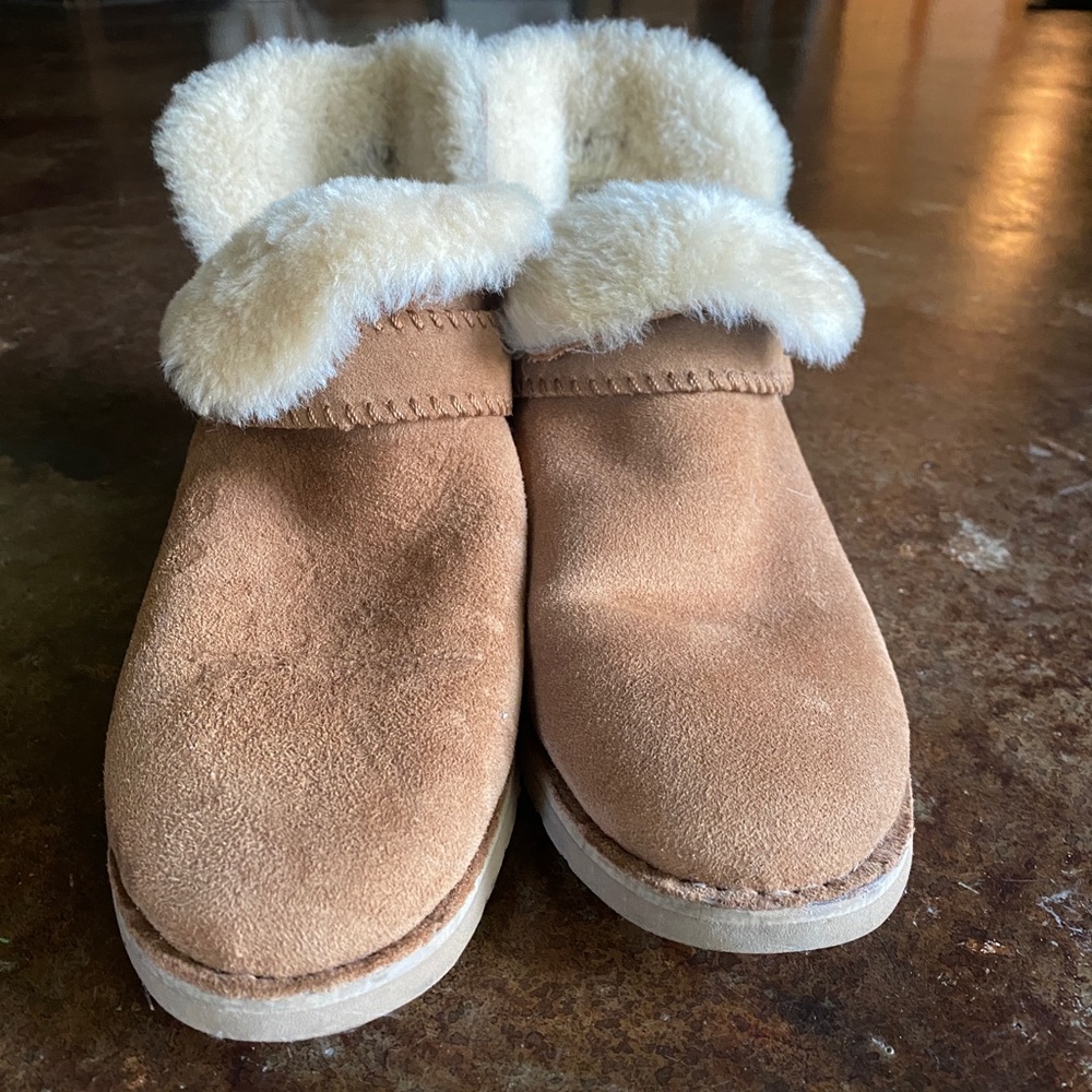 UGG Sherpa Lined Booties